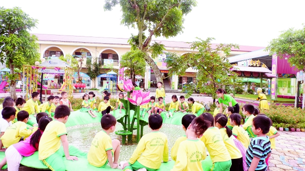 Kết quả đạt được trong công tác nuôi, dạy trẻ ở trường Mầm non Minh Lãng
