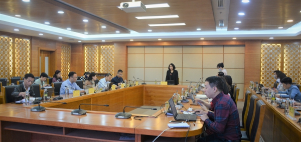 Họp thống nhất nội dung giải trình dự án Luật sửa đổi, bổ sung một số điều của Luật Thống kê 1