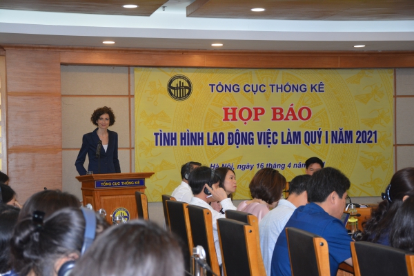 Tổng cục Thống kê họp báo công bố tình hình lao động việc làm quý I năm 2020 3