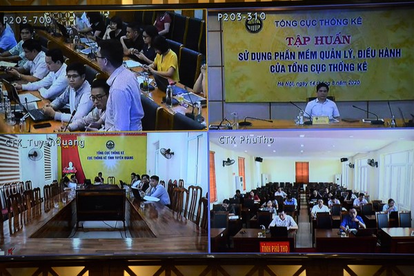 Tập huấn sử dụng thí điểm phần mềm điều hành tác nghiệp của Tổng cục Thống kê 1