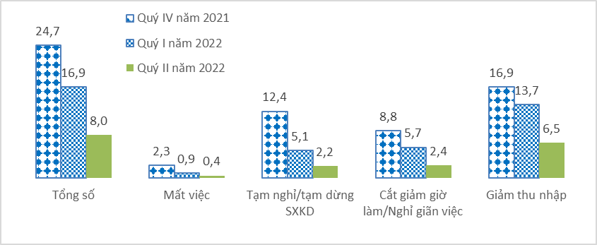 Sự phục hồi của thị trường lao động việc làm sau đại dịch Covid-19, quý II năm 2022[1] 1