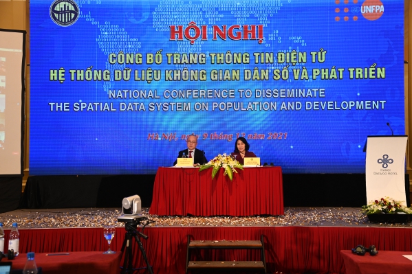 Hội nghị Công bố trang thông tin điện tử Hệ thống dữ liệu không gian dân số và phát triển  4