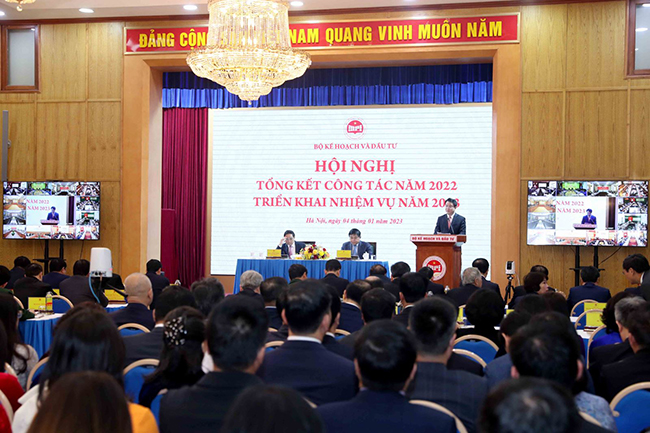 Bộ Kế hoạch và Đầu tư tổ chức Hội nghị tổng kết công tác năm 2022, triển khai nhiệm vụ năm 2023 2