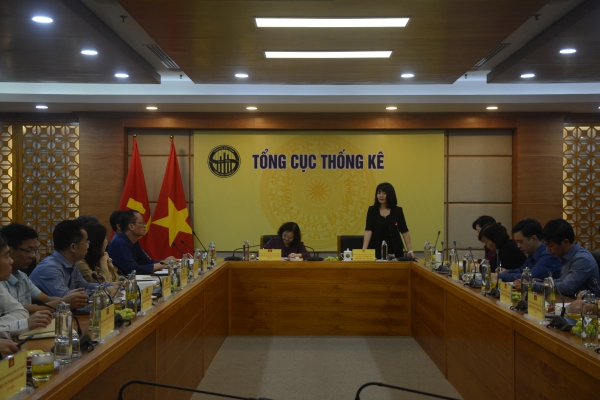 Tổng cục Thống kê đón Đoàn Giám sát Đảng ủy Bộ Kế hoạch và Đầu tư 1