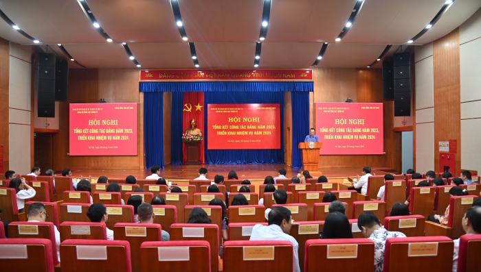 Tổng cục Thống kê tổ chức Hội nghị Tổng kết công tác Đảng năm 2023 và Triển khai nhiệm vụ công tác năm 2024 3