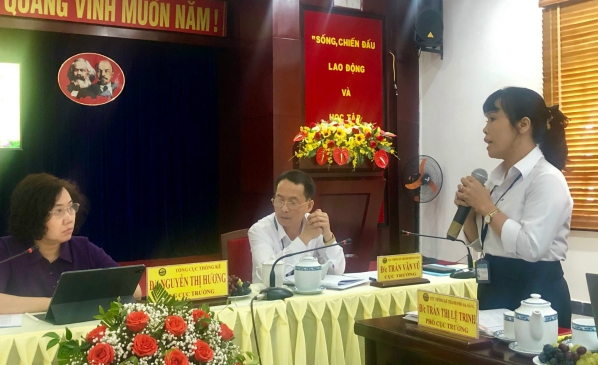 Đoàn công tác của Tổng cục Thống kê làm việc tại Đà Nẵng 3