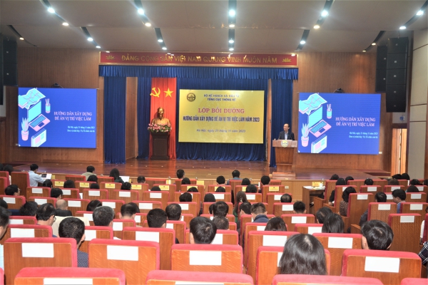 Tổng cục Thống kê tổ chức Lớp bồi dưỡng  hướng dẫn xây dựng Đề án vị trí việc làm năm 2023 4