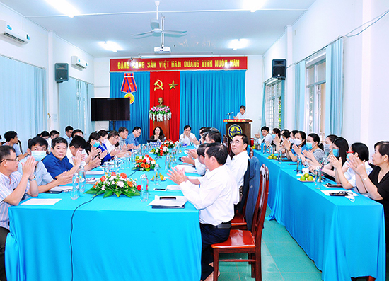 Cục Thống kê tỉnh Đắk Lắk tiếp đón đoàn làm việc của Tổng cục Thống kê 2