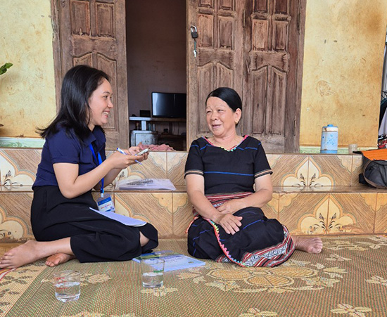 Phó Tổng cục trưởng Nguyễn Trung Tiến giám sát công tác thu thập thông tin điều tra 53 dân tộc thiểu số tại tỉnh  3