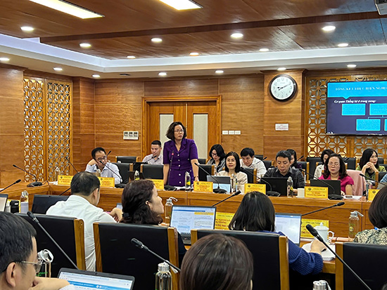 Họp về mô hình tổ chức của Tổng cục Thống kê trong tình hình mới 2