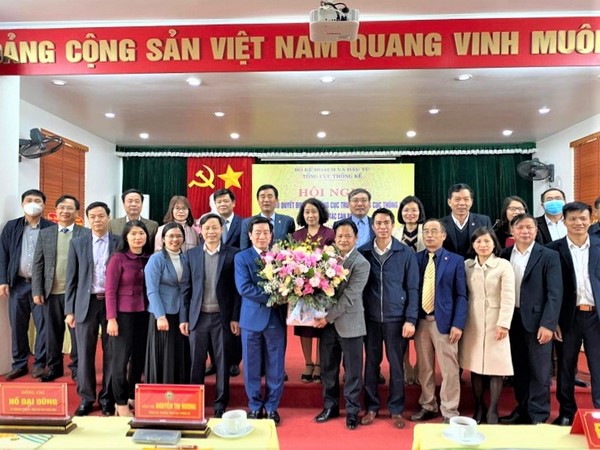 Hội nghị công bố Quyết định của Tổng cục trưởng TCTK về công tác cán bộ Cục Thống kê tỉnh Phú Thọ 1