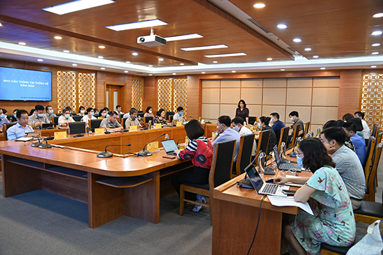 Họp rà soát các chỉ tiêu thống kê đầu ra năm 2022 đối với các cuộc điều tra 1