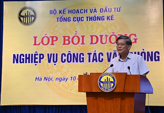 Tổng cục Thống kê tổ chức lớp bồi dưỡng nghiệp vụ công tác văn phòng (lần thứ hai) 1