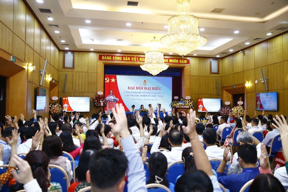 Khai mạc Đại hội đại biểu Công đoàn Bộ Kế hoạch và Đầu tư lần thứ XXV 3