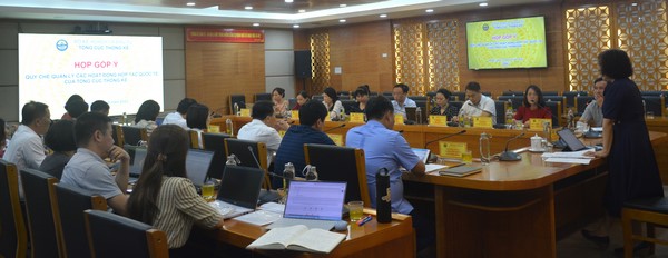 Hội thảo góp ý Quy chế quản lý các hoạt động hợp tác quốc tế của Tổng cục Thống kê 3