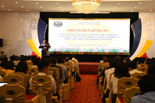 Hội nghị tập huấn Điều tra doanh nghiệp năm 2025 và tập huấn phiếu doanh nghiệp trong Tổng điều tra nông thôn, nông nghiệp năm 2025 4
