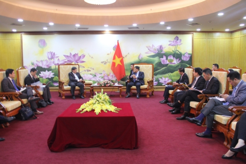 Bộ trưởng Bộ Kế hoạch và Đầu tư tiếp Tổng Thư ký ASEAN 1
