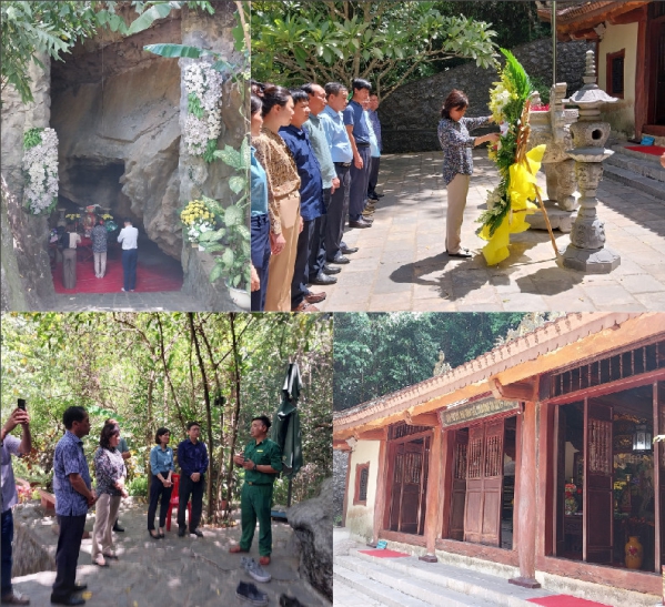Tổng cục Thống kê tri ân và dâng hương nhân ngày Thương binh - Liệt sỹ 27/7 tại một số tỉnh miền Trung 2