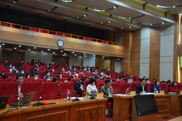 Hội nghị tập huấn Tổng điều tra kinh tế và Điều tra cơ sở hành chính năm 2021 cho Tổ công tác các cơ quan Trung ương và điều tra viên sự nghiệp khối Trung ương 1