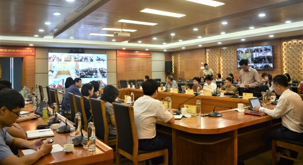 Hội nghị tập huấn Điều tra đơn vị sự nghiệp và tổ chức vô vị lợi năm 2023; Xây dựng mạng lưới và điều tra giá tiêu dùng năm gốc 2024 3