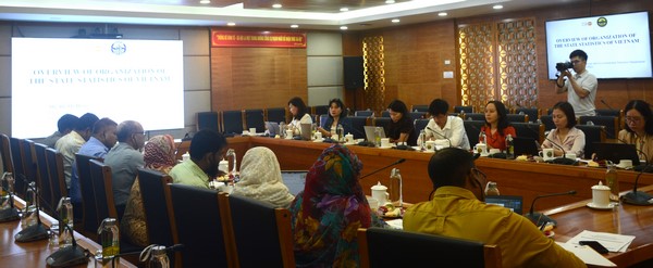 Tổng cục Thống kê đón tiếp và làm việc với Đoàn cơ quan Thống kê Bangladesh 1