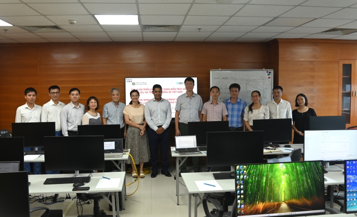 Tổng cục Thống kê tập huấn triển khai và sử dụng kiến trúc hồ dữ liệu thuộc Dự án Data For Now 2