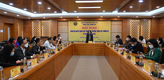 Hội nghị công bố Quyết định của Tổng cục trưởng TCTK về công tác cán bộ Vụ Thống kê nước ngoài và Hợp tác quốc tế 1