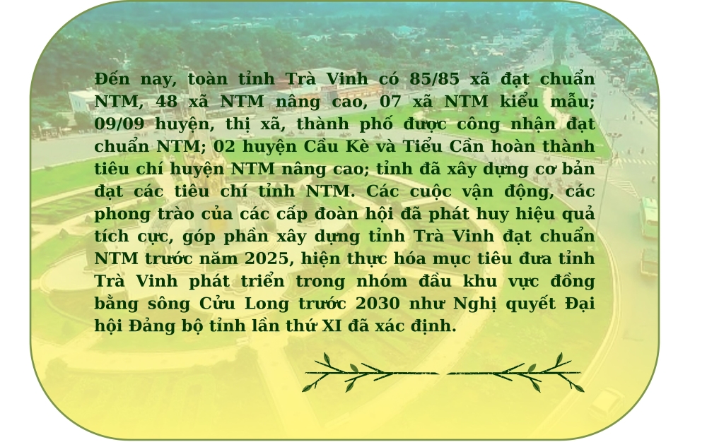 Triển khai hiệu quả các mô hình kinh tế tạo động lực về đích sớm xây dựng nông thôn mới tỉnh Trà Vinh 10