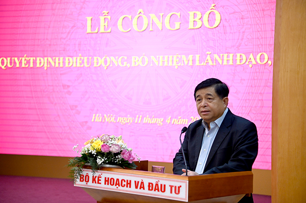 Bộ trưởng Bộ Kế hoạch và Đầu tư điều động bộ nhiệm ông Nguyễn Thanh Dương Vụ trưởng Vụ Kinh tế nông nghiệp giữ chức vụ Phó Tổng cục trưởng Tổng cục Thống kê 1